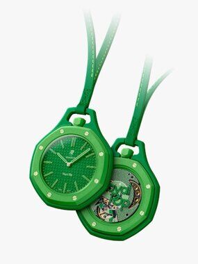Audemars Piguet x Swatch Royal Pop green Pendant Watch GREEN EIGHT AP